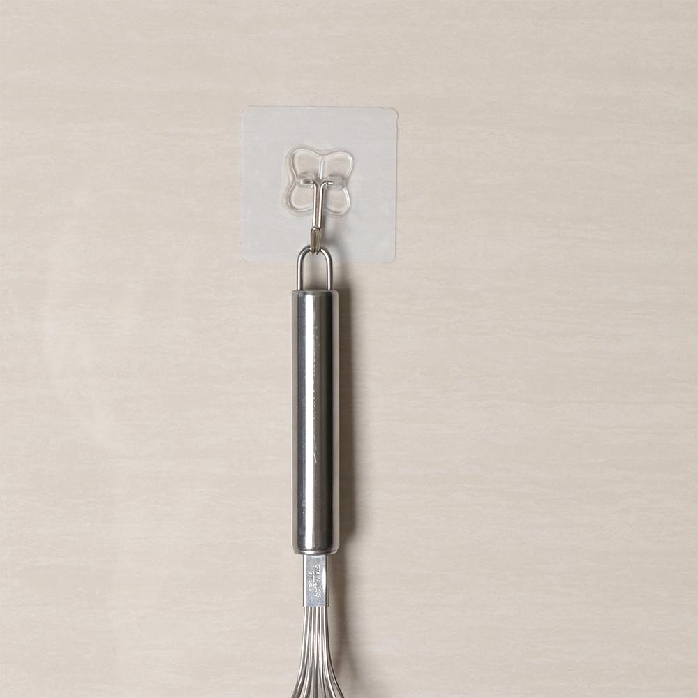 Household Transparent Home & Living Seamless Adhesive Hook Traceless Hooks Wall Rack Storage Hanger