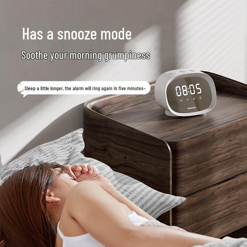Philips Умный будильник Bluetooth-динамик TAS2909 Штепсель CN (адаптер в комплекте) (Китайская версия)