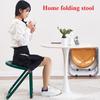 New Folding Chair Instagram Internet Celebrity Leisure Office Dining Chair Acrylic Makeup Stool Coffee Shop Metal Folding Chair