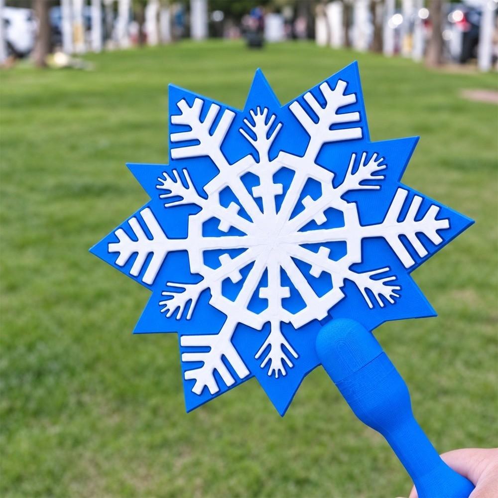 3D Printed Christmas Tap Wand Removable Card Slot Holiday Payment Wand Holiday Outing