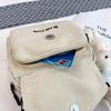Women'S Messenger Bags Ladies Canvas Printed Cute Envelope Bag Lady Sweet Cartoon Student Shoulder Bag Small Square Flap Bags