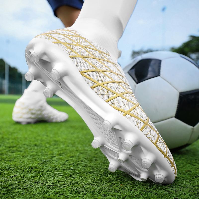 Unisex Football Shoes Men's High -top Socks Long Nails Training Sneakers, Children Football Boots Youth Football Boots