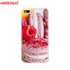 HAMEINUO Food for Macarons Biscuits Cell Phone Cover Case for Iphone X 8 7 6 4 4s 5 5s SE 5c 6s Plus