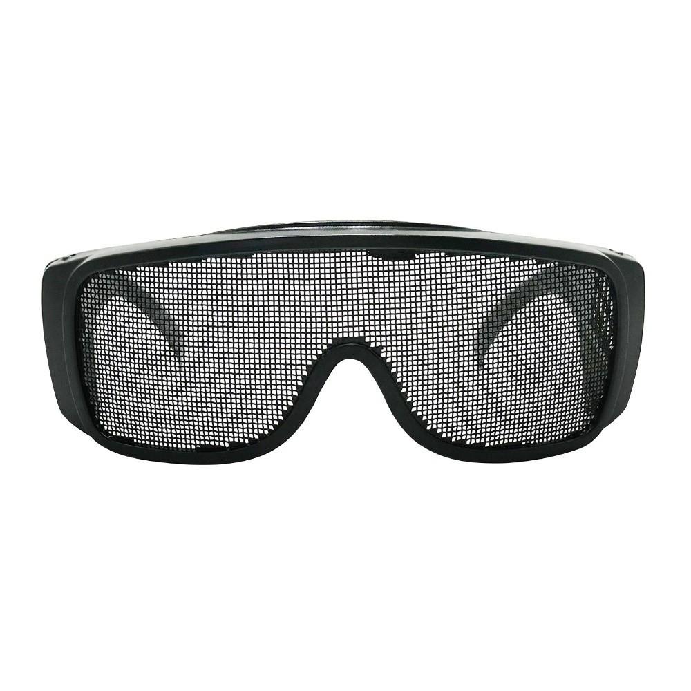Steel Wire Metal Mesh Safety Goggles Shock Resistant Impact Resistant Safety Glasses Breathable Eye Protector Equipment