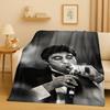 Classic Scarface Tony Gang Movie Flannel Blanket,Ultra Soft Plush Throw for Home Bedroom Bed Sofa Cover Office Picnic Kids Gift
