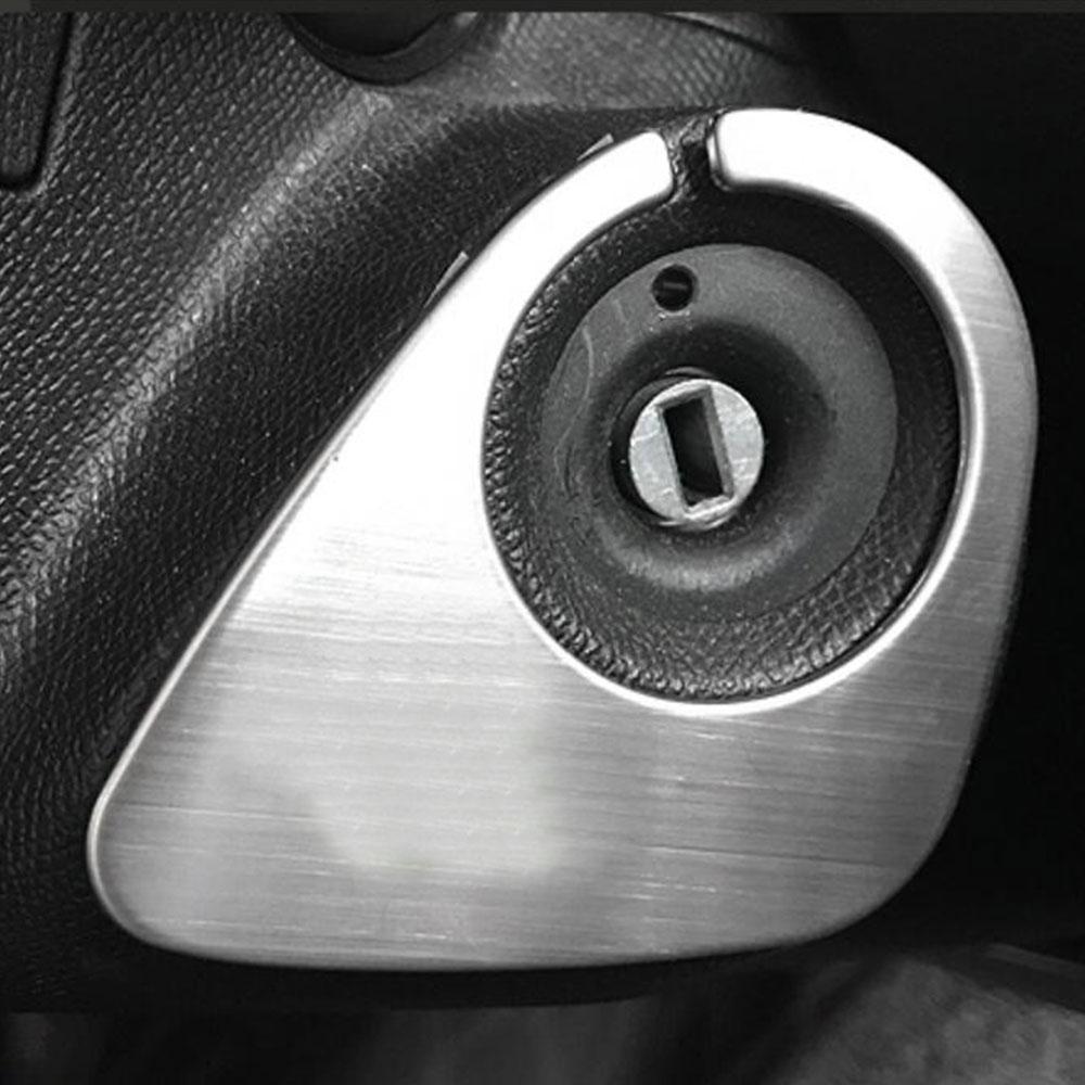 Нержавеющая сталь автомобильный брелок для ключей зажигания декоративная крышка отделка блестками для Peugeot 2008 208 308 408 508 3008 автомобильные аксессуары