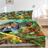 3pcs Ben 10 Duvet Cover Set (1 Duvet Cover + 2 Pillowcases, No Core) - Comfortable, And Breathable Bedroom Decoration yy251104046