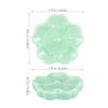 7 ceramic chopstick rests cherry blossom design adding color dining table Japanese-style tableware. are odor-free easy clean can also be used as pen