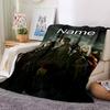 Customiz Name Personality The Walking Dead Blanket Soft &Warm Sofa Office Bed Travel Lunch Break Blanket, Gift Suitable All Seasons