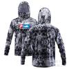 Pelagic Fishing Suit Summer Sportswear Men's Hooded Mask Fishing Shirt Quick-Drying Breathable T-Shirt