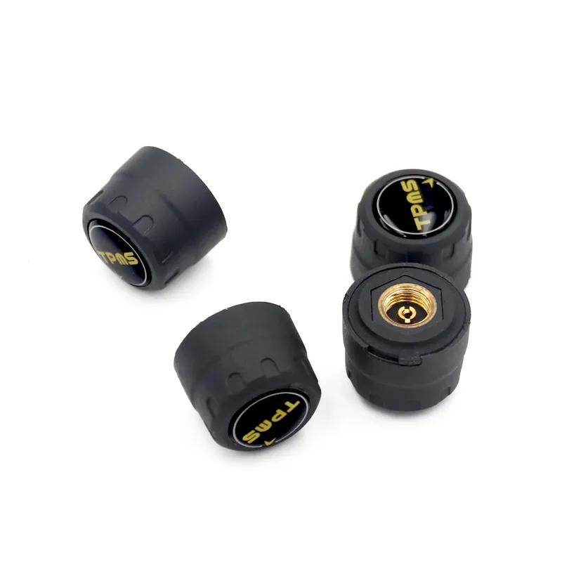 Для Android iOS BLE TPMS Датчик Давления в Шинах Автомобиля Водонепроницаемый Внутренний Внешний Сигнализация Датчики Давления в Шинах Bluetooth 5.0