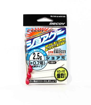 Decoy SG-21 Shore Ten 2,5 грамма Красный (9289)