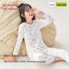 Хлопковый термобельевой комплект для девочек Hongdou Home