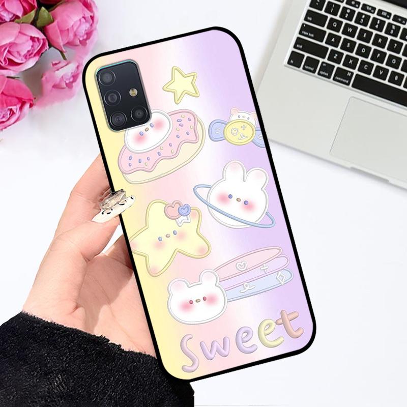 Для Samsung Galaxy A71 4G 5G Чехол Galaxy A70 Силиконовый ТПУ Матовый Чехол для Телефона Для Samsung A Quantum Fundas SM-A716N Чехол Бампер