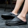 Men's Classic Slip-on Clogs Mules EVA Slippers Office House Backless Sandals Nursing Chef Shoes Kitchen Garden Bathroom Water Shoes