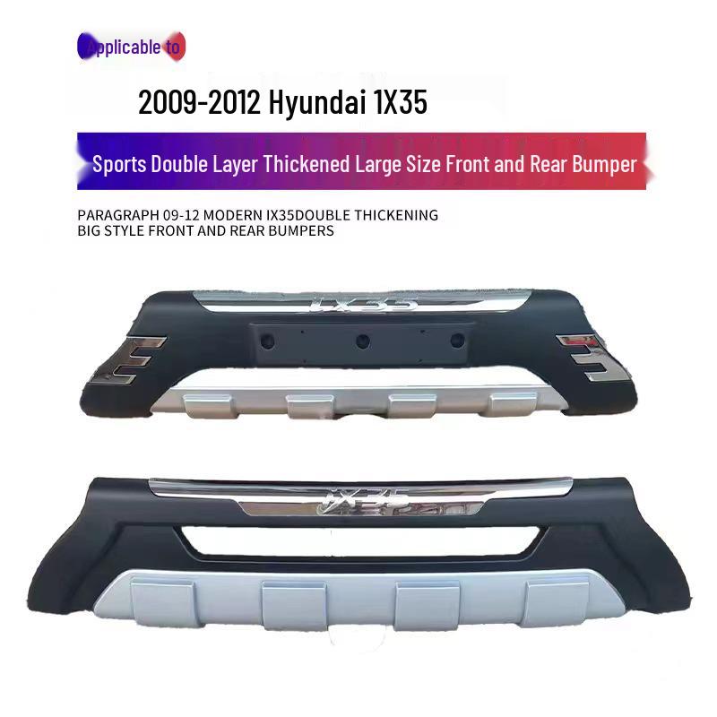 Полный комплект обвеса для Hyundai IX35: Подходит для передних и задних бамперов, защитных накладок на бампер и модификаций 2009-2020 гг.