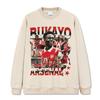 Hooded Sweater Abukayosak T-Shirt Heavy Vintage Bukayo Crew Neck Saka Print Short Sleeve