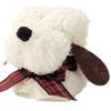 Marutatsu Fluffy Dog Handkerchief Towel Set Bset Size 4-Color (Towel Approx. 200x200mm) 306144