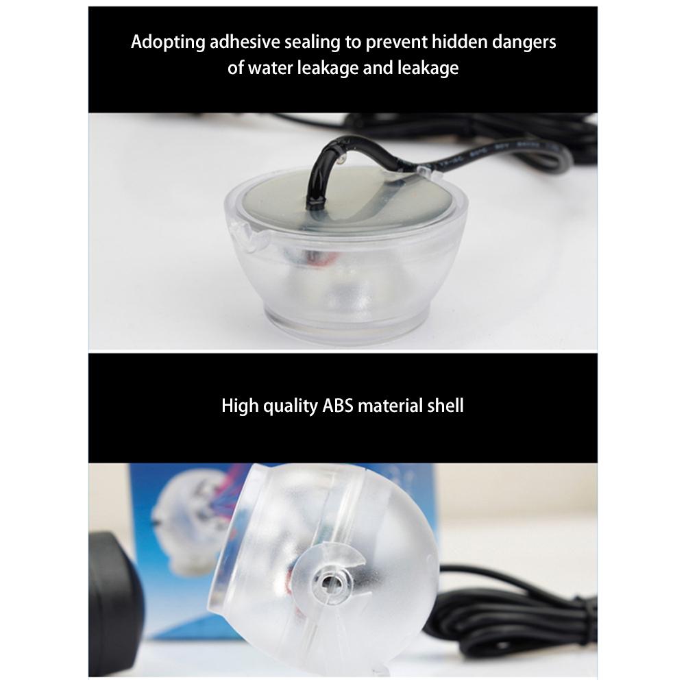 Аквариумный прожектор USB Цветной градиентный свет для дайвинга Светодиодная лампа Декоративная лампа для аквариума Для романтического аквариума Работает от батареек