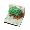 Three-Dimensional Hand-Torn Treehouse Notepad Friend Birthday Greeting Gift 3D Paste Art Deco Paper Crafts Promo 3D Memo Cube