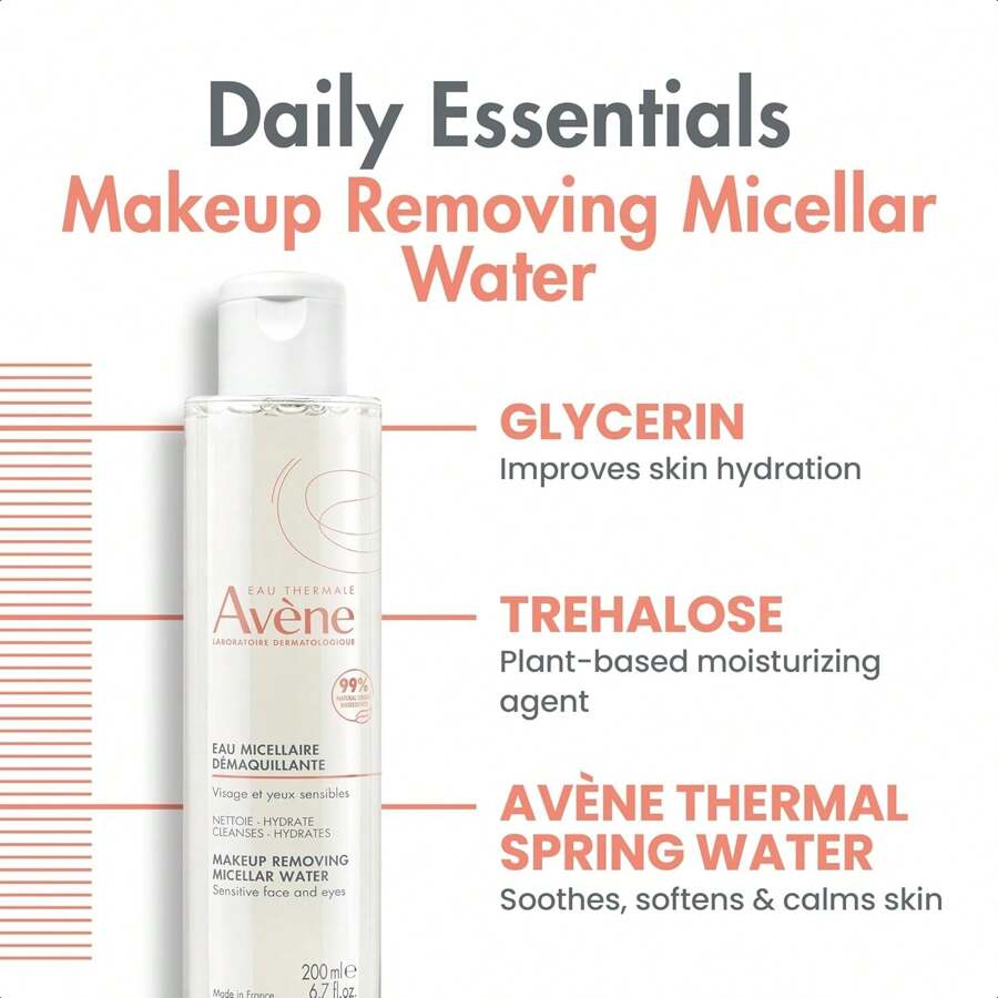 Avene Мицеллярный лосьон очищающий 200 мл.