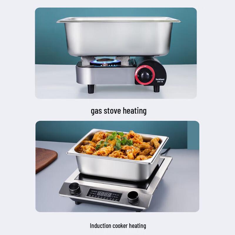 304 Stainless Steel Rectangular Food Pan