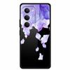 Glass Back Cover For Xiaomi Redmi 15 4G Cartoon Cute Soft Bumper Hard Tempered Glass Case For Xiaomi Redmi 15 5G Case 6.9" Shell