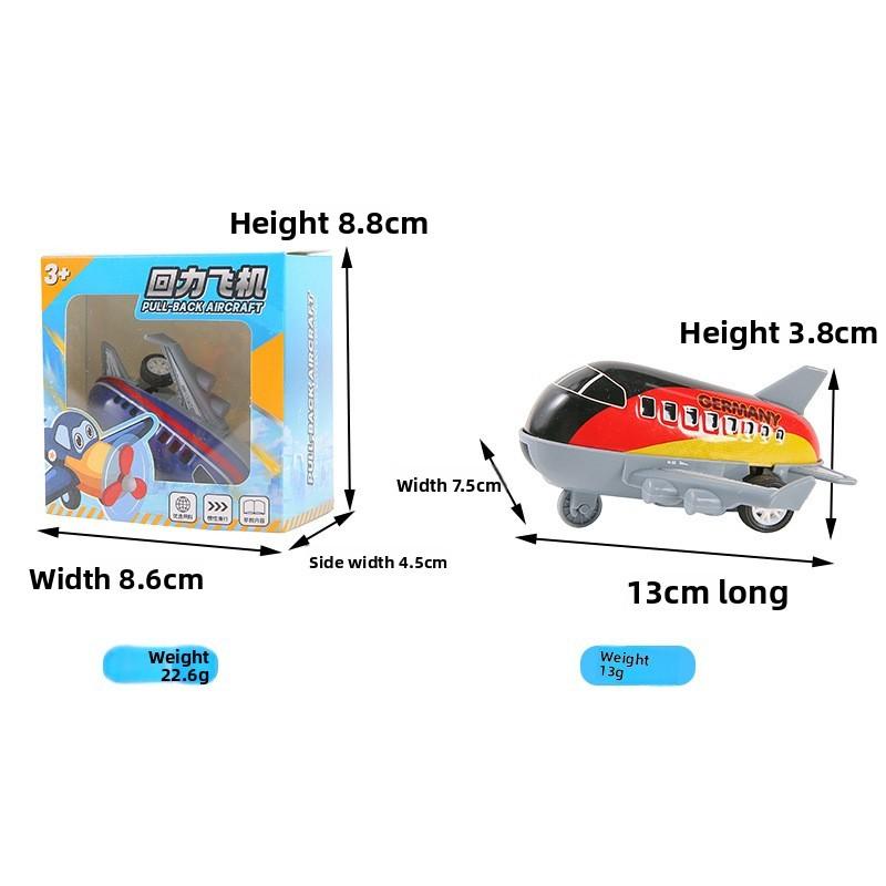 Inertia Simulation Mini Graffiti Airplane Children Toy For Entertainment Kid