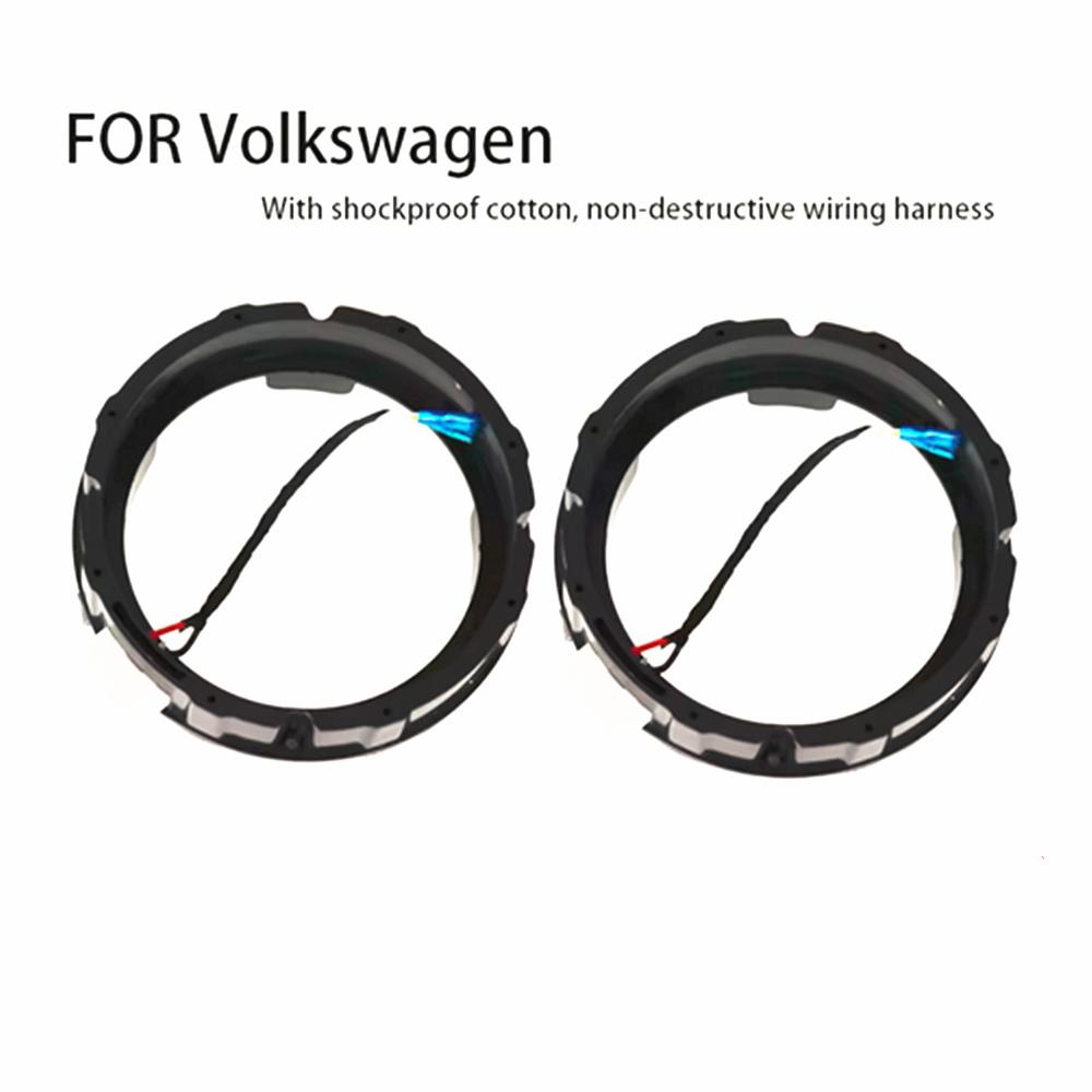 2 шт. 6,5-дюймовых автомобильных адаптера для динамиков с разъемом без потерь для Volkswagen