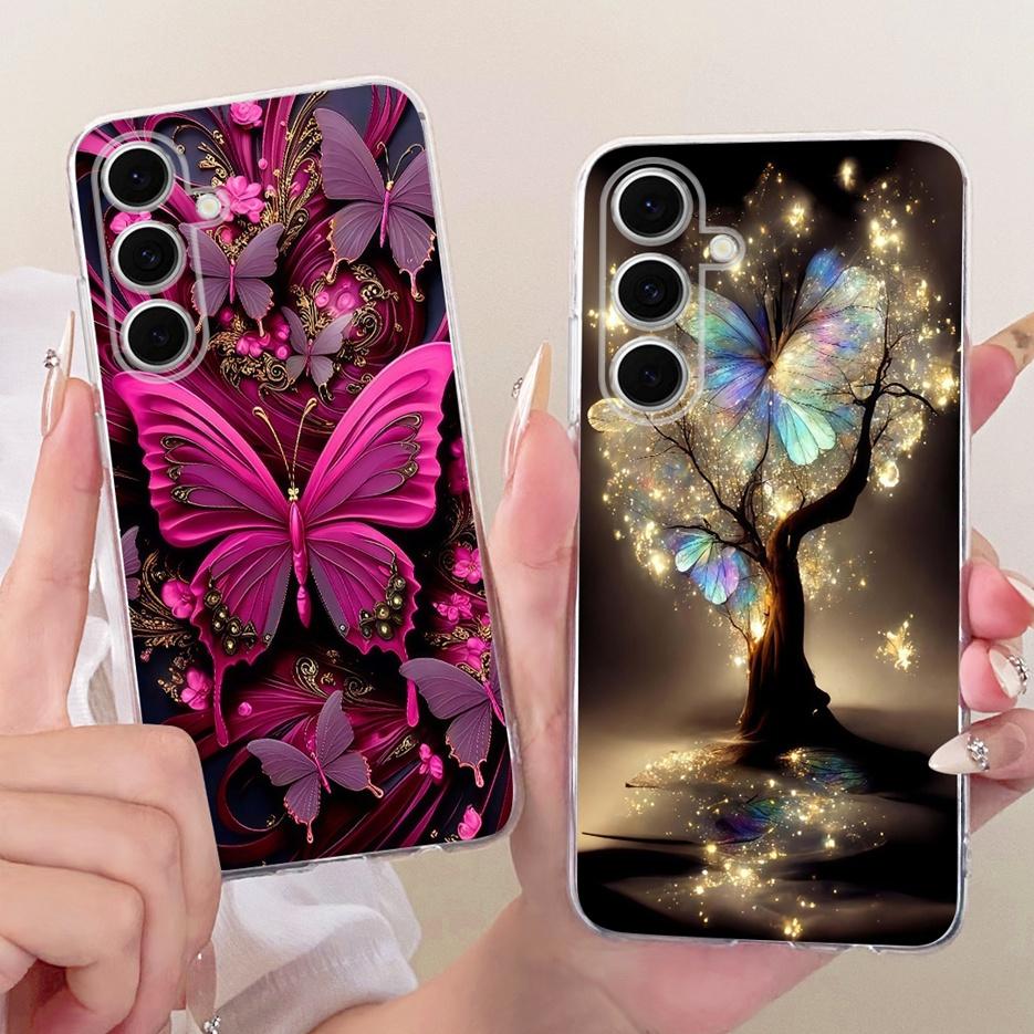 Чехол для Samsung Galaxy S24 FE S24 Plus, милый лев, модный окрашенный чехол, мягкий силиконовый чехол для Samsung S24 Ultra S 24 S24+