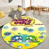 Bubble Bobble Round Area Rug,Carpet Rug for Living Room Bedroom Sofa Playroom Decor,Non-slip Floor Mat41