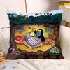 Cartoon Pillow Covers Cartoon Sofa Decorative Home Doublesided Printing Short Plush Cute Cushion The LLittle MMole Cover