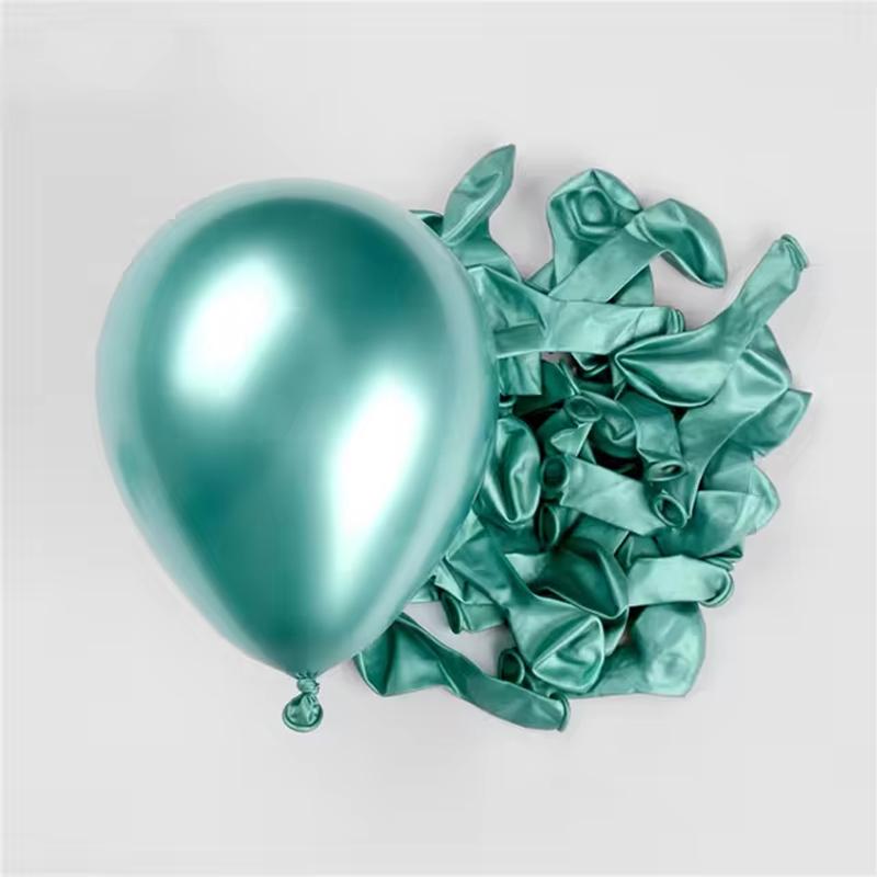 10/20pcs Chrome Metallic Latex Balloons Gold Silver Metal Balloons Birthday Party Inflate Globos Wedding Decor Supplies
