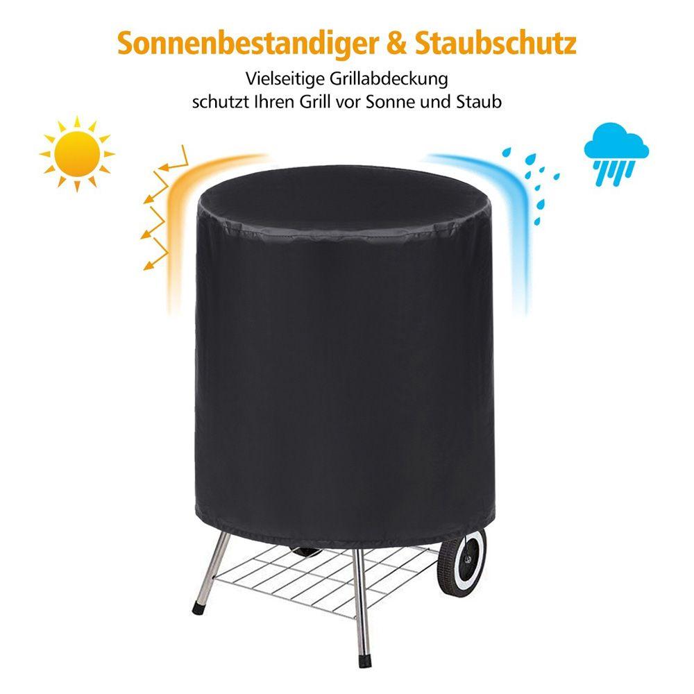 Black Anti Dust Gas Rain Barbecue Outdoor Grill Protector BBQ Accessories Protective BBQ Cover