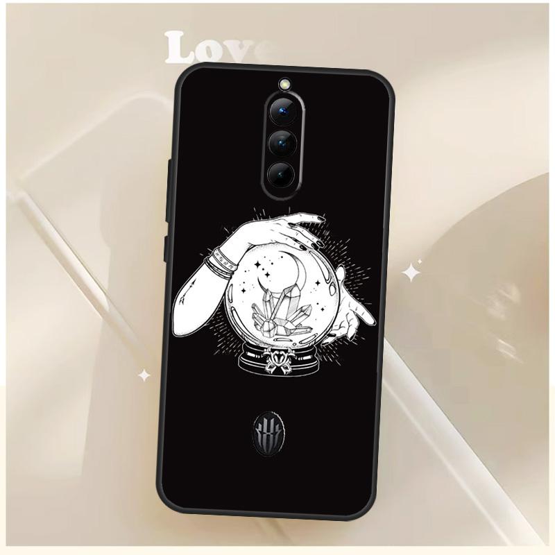 Магический Хрустальный Шар Чехол для Хэллоуина Для ZTE Nubia Red Magic 10S 6S 7S 8S 9S 6 7 Pro Для RedMagic 8 9 10 11 Pro Plus Чехол