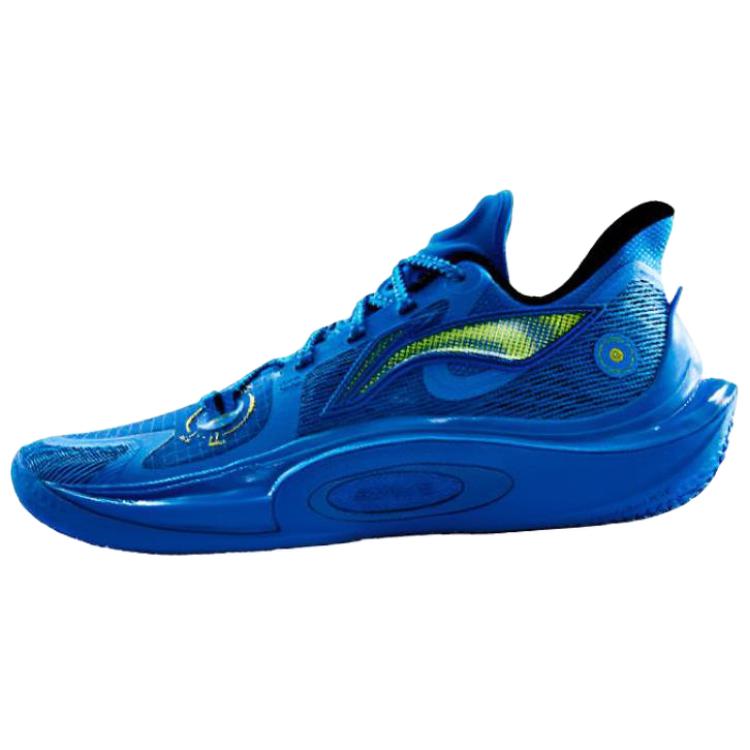 Баскетбольные кроссовки Li Ning Sonic 11 Cold Fire Performance, удобные, амортизирующие, нескользящие, прочные, с низким верхом, мужские, синие, ABAT021-8
