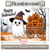 Party Backdrop Halloween Cartoon Flat Cute Pumpkin Hanging Winter Wedding Photo Background Decor Front Door Decor