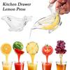 Ручная соковыжималка для лимона, прозрачная соковыжималка для фруктов, портативная ручная соковыжималка в форме птицы для апельсина, лайма, граната, кухонные инструменты для кафе, ресторана