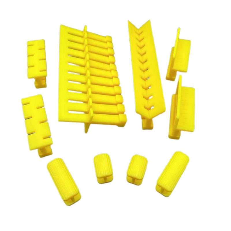 Инструмент для ремонта повреждений автомобиля, 90-градусные клеевые вкладки, съемник вмятин, длинные нейлоновые вкладки, удаление длинных вмятин