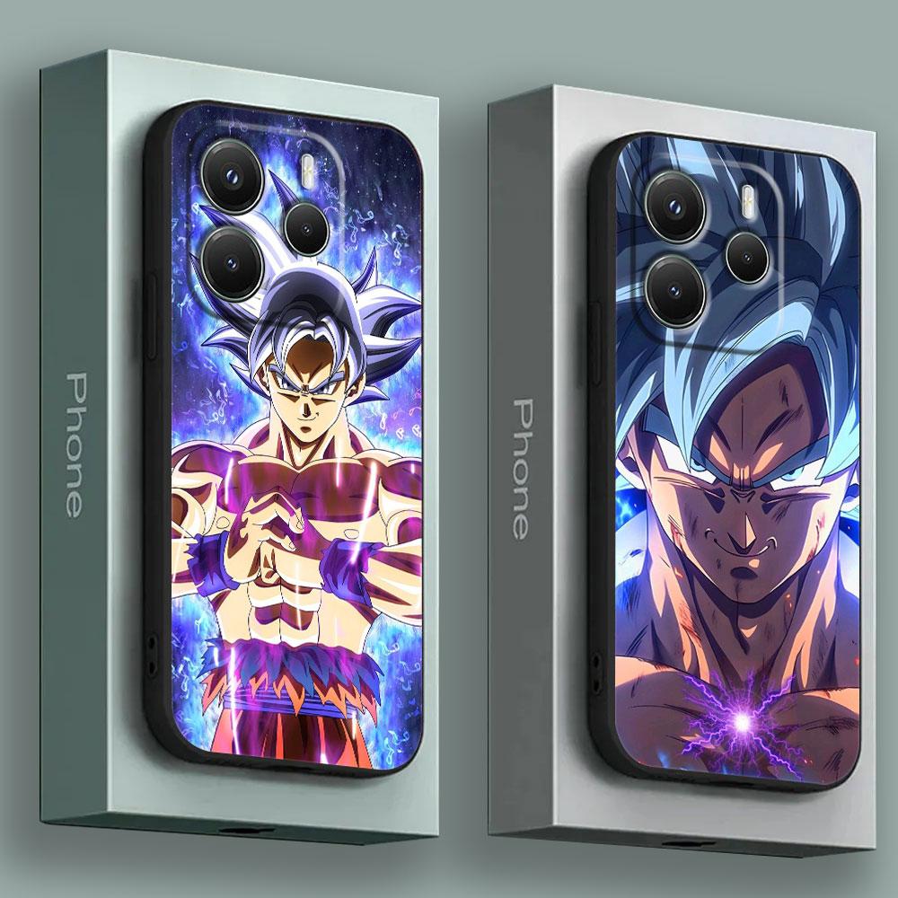 Anime D-Dragon Ball Z Saiya Soft Case For Xiaomi Redmi Note 15 14 13 12 11 10 Pro Plus For Redmi 15C 15 14C 13C 12C Phone Cover