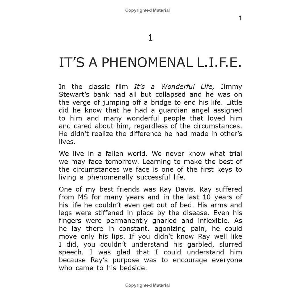 7 Secrets of a Phenomenal L.I.F.E. Paperback  Howard Partridge (Author) Book JL186150103127