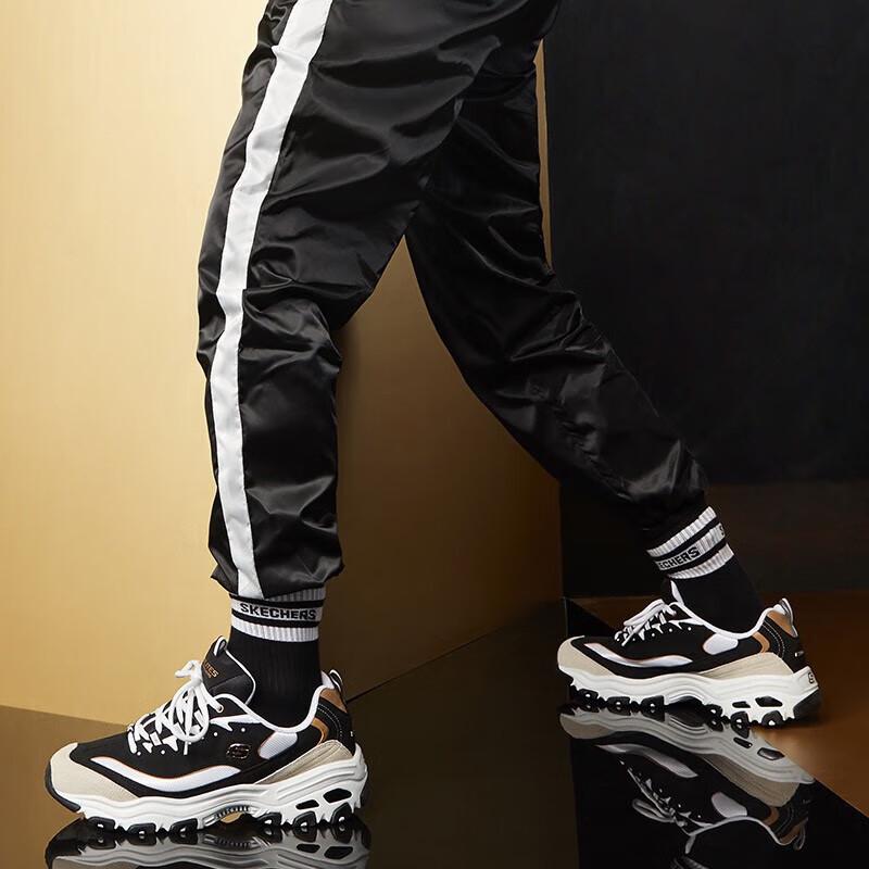 Skechers Мужские модные кроссовки на шнуровке 666114-BKGD