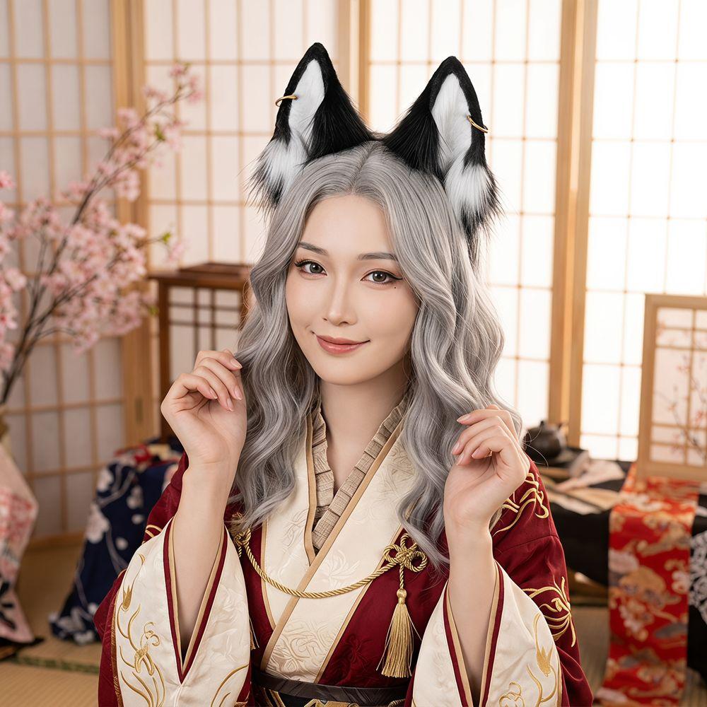 Furry Cat Ears Headband Artificial Lolita Ears Headwear Hair Accessories Festival
