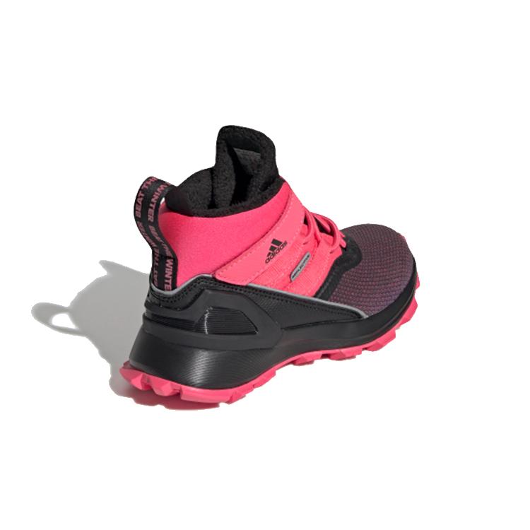 Adidas Breathable Mid top Kids' Running Shoes Pink Black Kids' EG8363