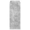 Shoe Cabinet with Door Concrete Grey 48 x 36 x 92 cm Engineered Wood