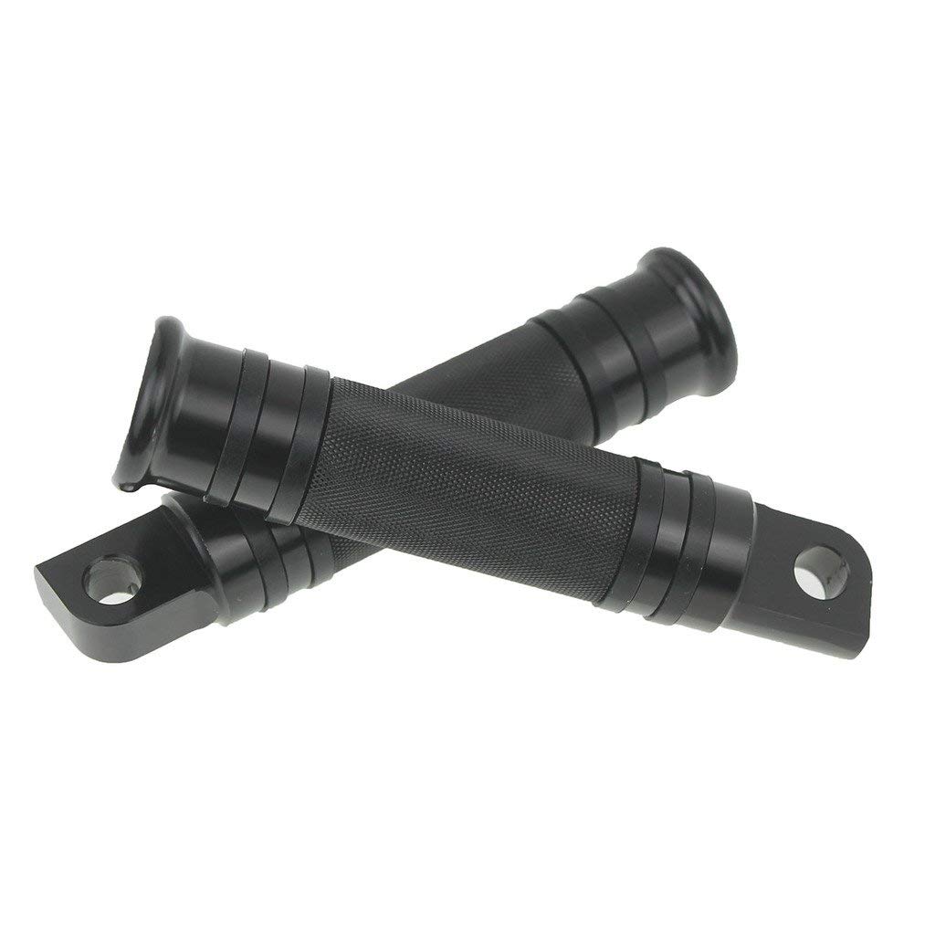 HDBUBALUS Motorcycle Motorcycle Foot Pegs Foot Pedals Shifter Pegs Set CNC Aluminum Black for Harley Sportster