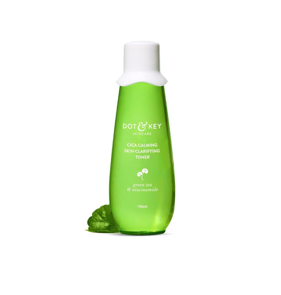 Dot & Key Cica Calming Skin Clarifying Toner With Niacinamide & Green Tea, Acne & Oil Control (150ml)