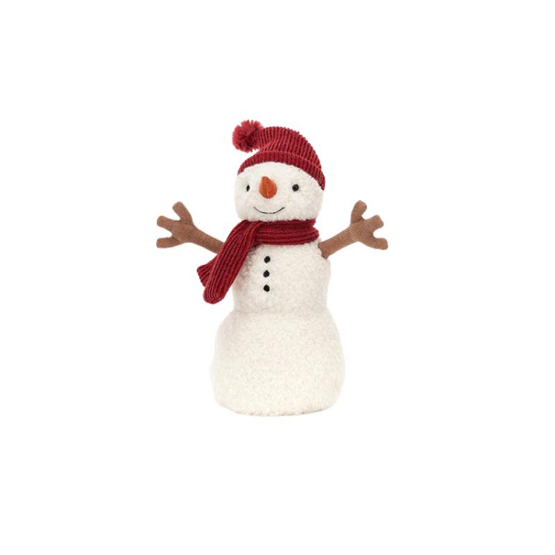 JELLYCAT Серия "Наряжалки" Животное Милый Плюшевый Мишка Снеговик Кукла Плюшевая Кукла 20 см Ростом