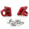 Metal Trailer Buckle, Simulation Trailer Tow Lock Shackle Bracket Set Replacement for Traxxas TRX4