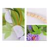 Spring Wreath for Front Door Farmhouses, Wood Bead Wreath with Artificial Flower Leaf, Spring Summer Wreath for Wedding